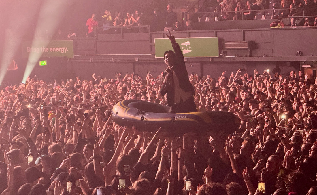 More Crowd Surfing