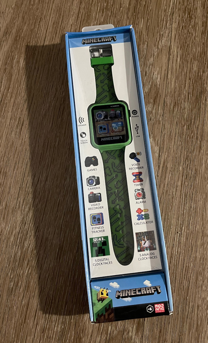 Minecraft Watch 01